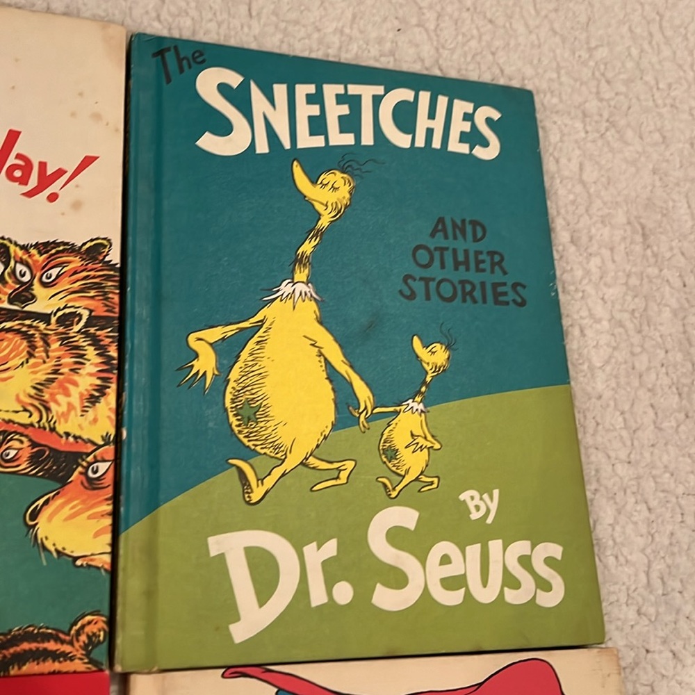 Vintage Dr Seuss Classic Stories Set of 4 Family Fun Reading time - Picture 5 of 15